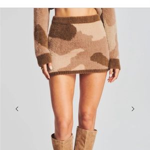 REVOLVE TETRA FUZZY SKIRT BY SER.O.YA